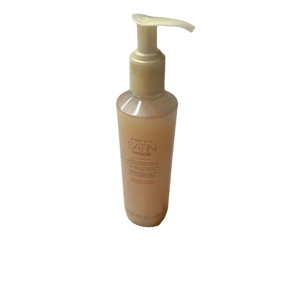 Mary Kay Satin Hands ORCHARD PEACH Satin Smoothie Shea Hand Scrub 7.33 oz